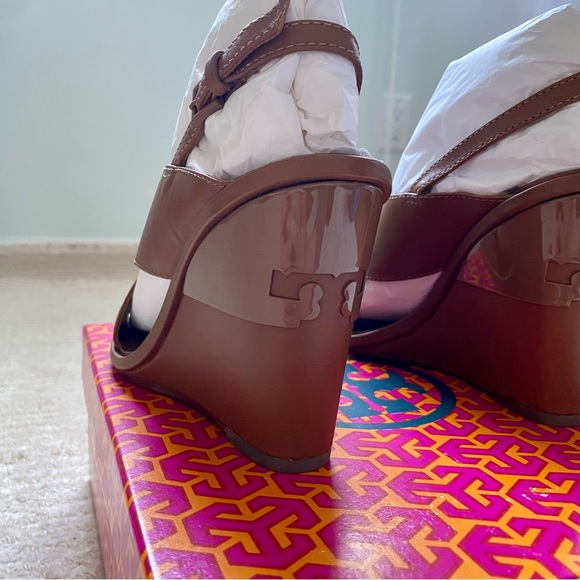 NWT Tory Burch Gabrielle wedge sandal - Picture 5 of 11